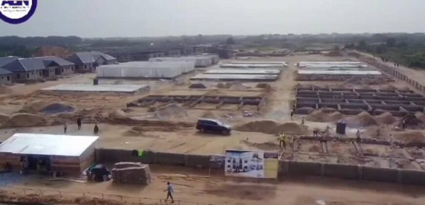 3bedroom Semi-Detached Duplex Castle + BQ