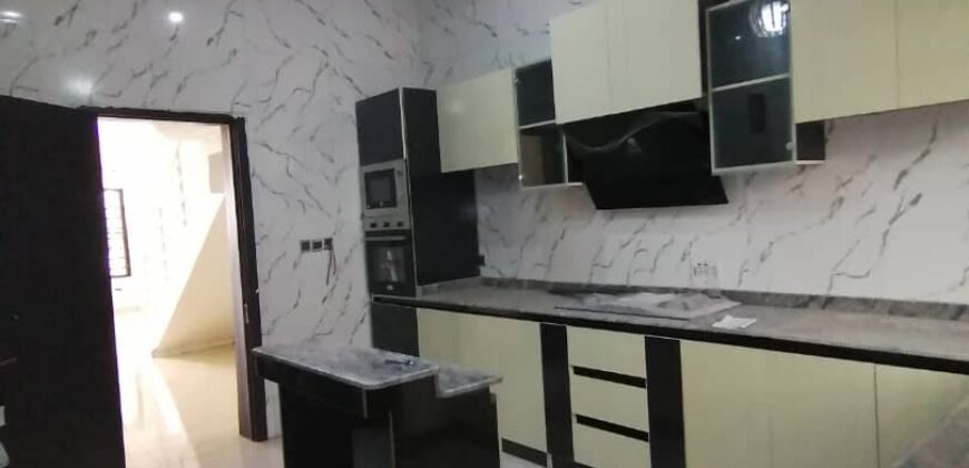 Spacious Newly built beautifully 4 bedroom semi detached duplex with bq … 99% finished