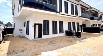 Newly built beautifully 4 bedroom serviced terrace duplex with bq … 99% finished