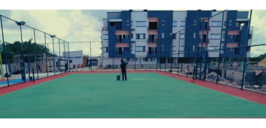 1 BED APARTMENTS WITH BASKETBALL COURT