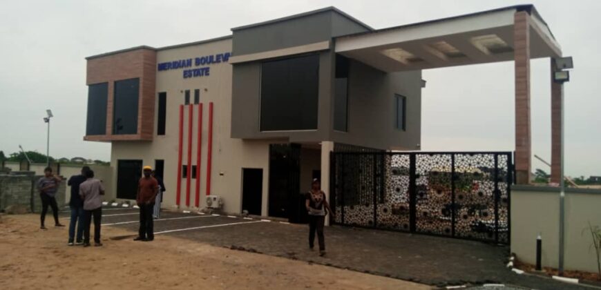 PLOTS OF LAND IN MERIDIAN BOULEVARD ESTATE OKUN AJAH