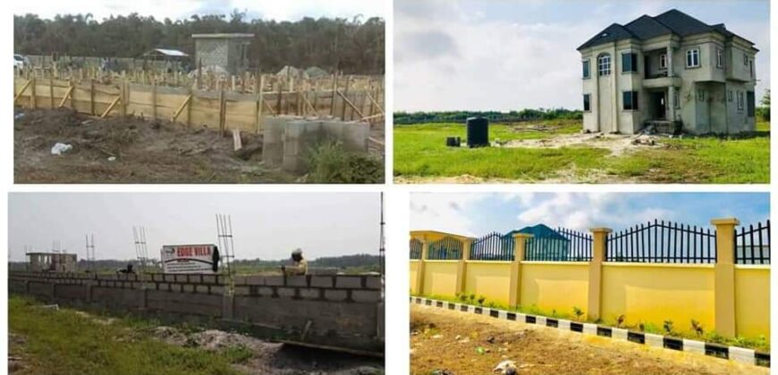 600sqm LANDS IN EDGE VILLA ESTATE ELEKO