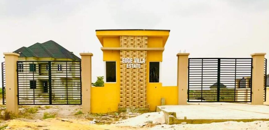 600sqm LANDS IN EDGE VILLA ESTATE ELEKO