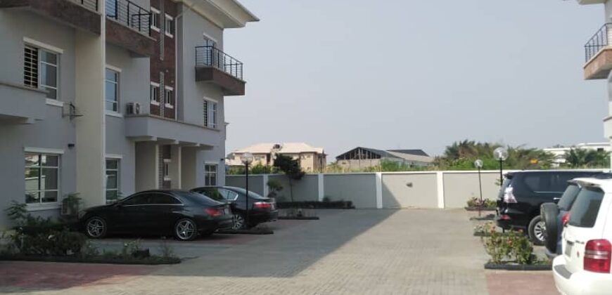 Serviced 3bedroom terrace duplex ensuite with a bq