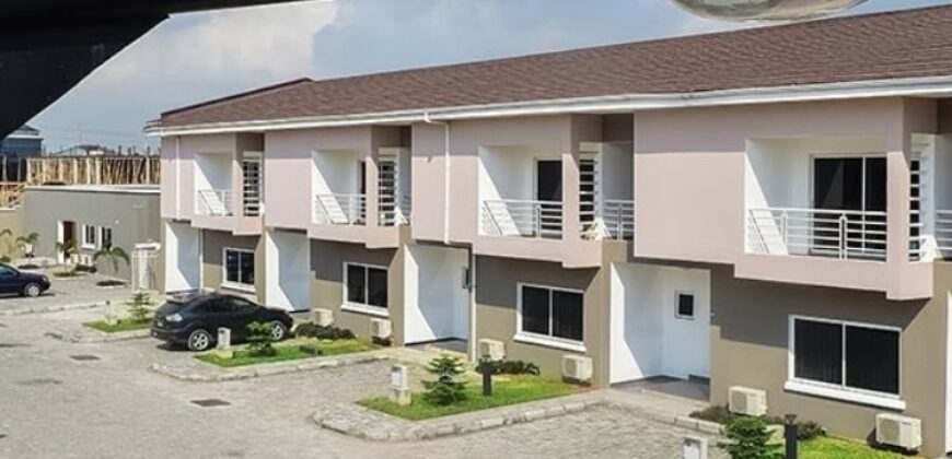 Serviced 3bedroom terrace duplex ensuite with a bq