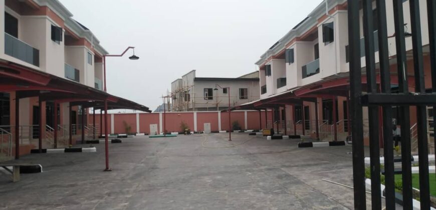 4bedroom terrace duplex ensuite with a bq