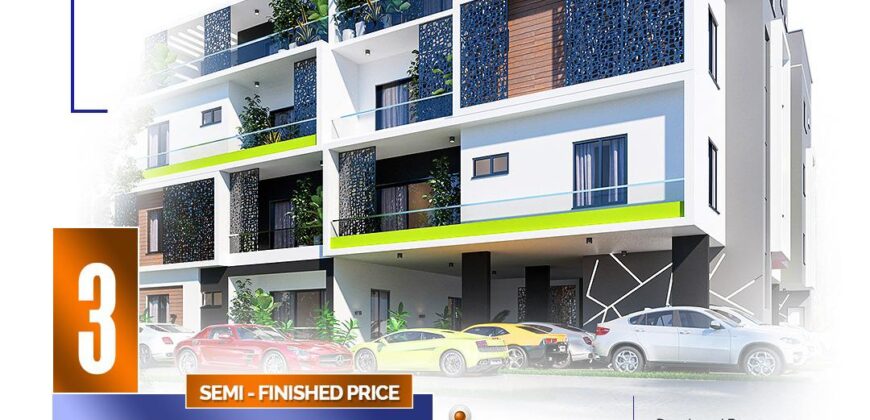 3 bedroom penthouse with bq and Cinema in THE PEARL RESIDENCES, ABIJO LEKKI