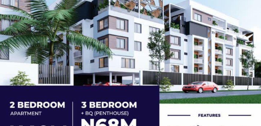 2 Bedroom Apartment at camber wall court Estate Ikate Lekki