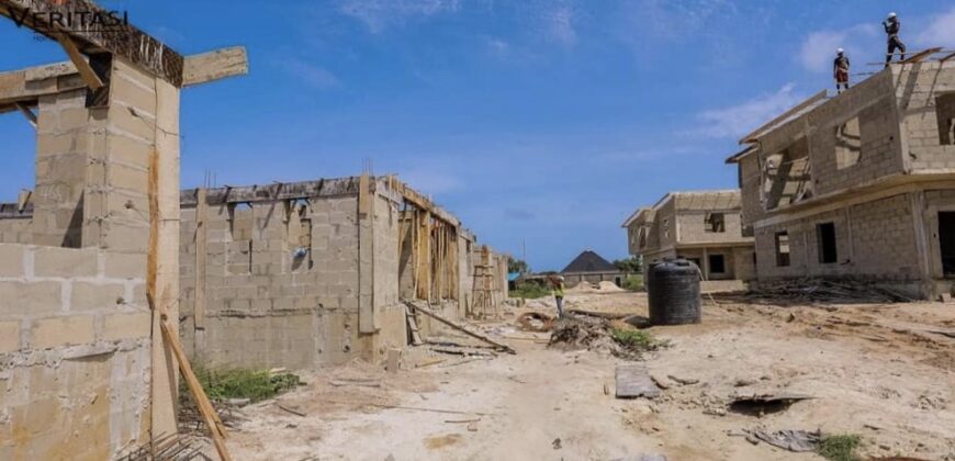 WELL DESIGNED 4 BEDROOM SEMI DETACHED + BQ IN CAMBERWALL COURT 2, ABIJO GRA