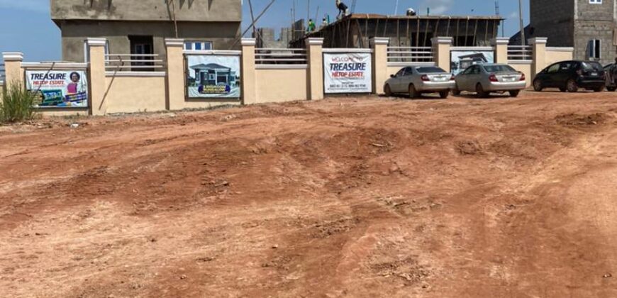 NEWLY BUILT 3 BEDROOM DUPLEX + BQ AT TREASURE HILLTOP ESTATE, ALAGBADO