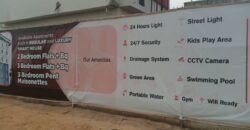 MODERNLY BUILT 3 BEDROOM FLAT WITH BQ AT PERIDOT HEIGHTS SANGOTEDO