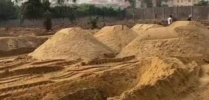 VACANT, GATED AND FENCED LANDS IN EASTON TOWER ESTATE IKEJA
