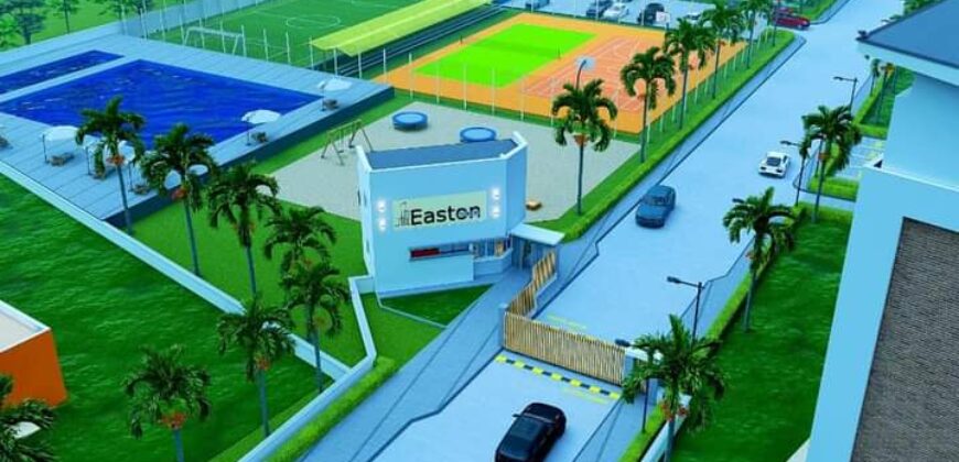 VACANT, GATED AND FENCED LANDS IN EASTON TOWER ESTATE IKEJA