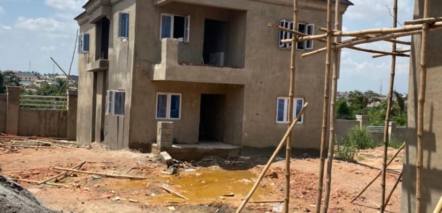 A DETAILED 3 BEDROOM DUPLEX WITH BQ AT TREASURE HILLTOP ESTATE ALAGBADO