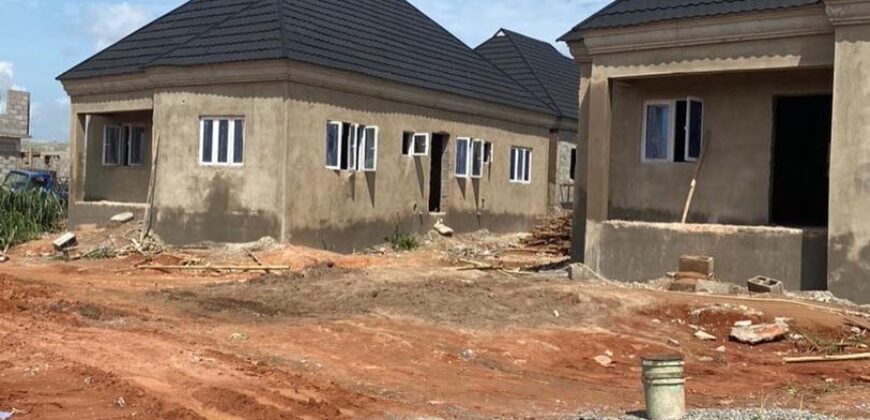COMPLETELY FINISHED THREE BEDROOM BUNGALOW IN TREASURE HILLTOP ESTATE, ALAGBADO
