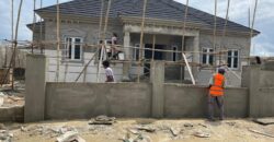 SUPER ROYAL 3 BEDROOM SEMI-DETACHED DUPLEX CASTLE + BQ AT DE CASTLE, AWOYAYA LEKKI-AJAH