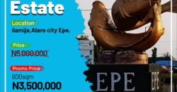 300sqm LANDS IN SKY CITY ESTATE ALARO EPE