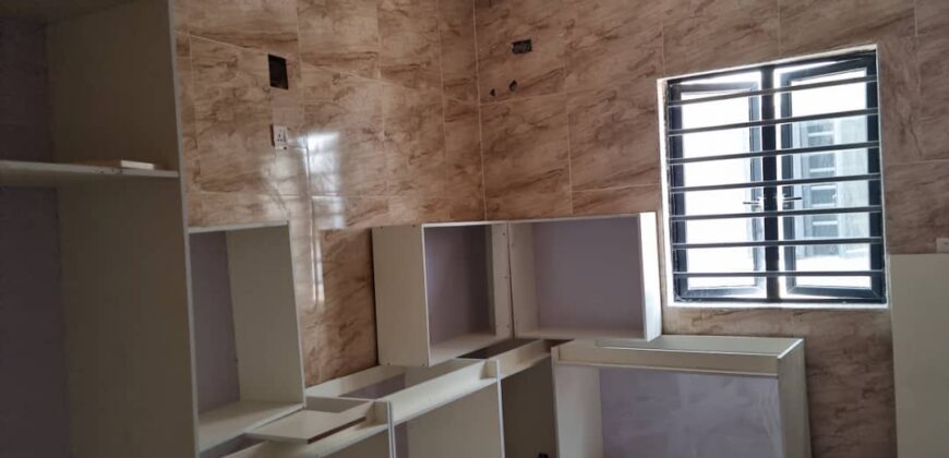 BEAUTIFUL 4 BEDROOM SEMI DETACHED DUPLEX WITH BQ AT CHEVRON LEKKI