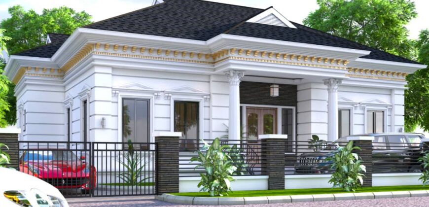 CLASSICALLY FINISHED 3 BEDROOM BUNGALOW IN DE CASTLE AWOYAYA