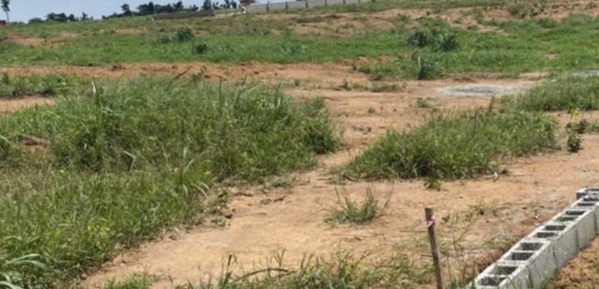 PLOTS OF LAND AVAILABLE AT TREASURE HILLTOP ESTATE, ALAGBADO