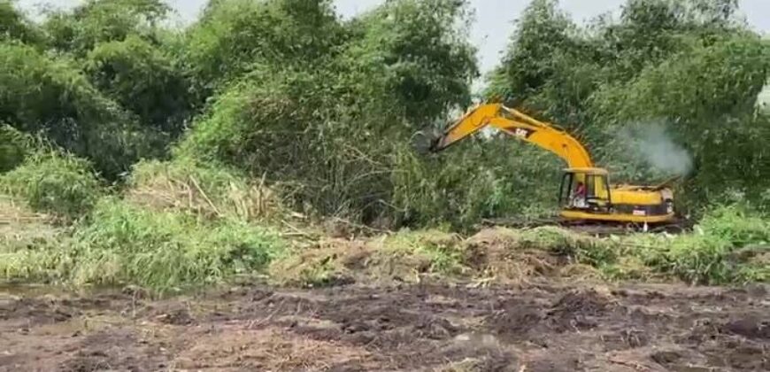 VACANT, GATED AND FENCED LANDS IN EASTON TOWER ESTATE IKEJA