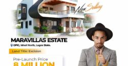 600sqm LANDS IN MARAVILLAS ESTATE AT ISHERI-NORTH OPIC LAGOS