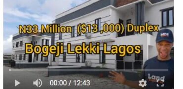 Inside a ₦33Million ($13 Thousand) 3 Bedroom Duplex In Ajah( Bogije ) – Zylus Court ( UPDATE 2)