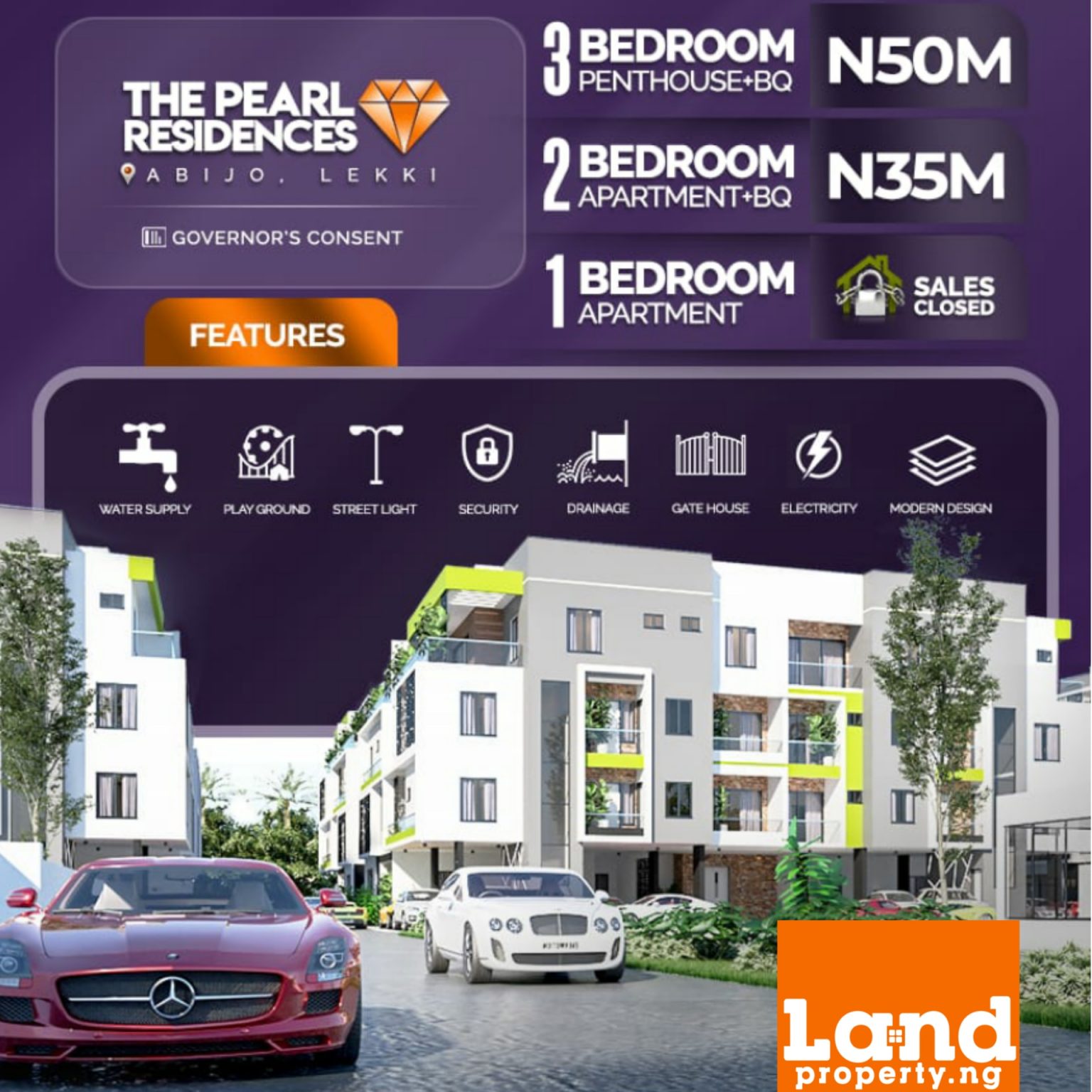 THE PEARL RESIDENCES ESTATE, ABIJO LEKKI, LAGOS Real Estate Company
