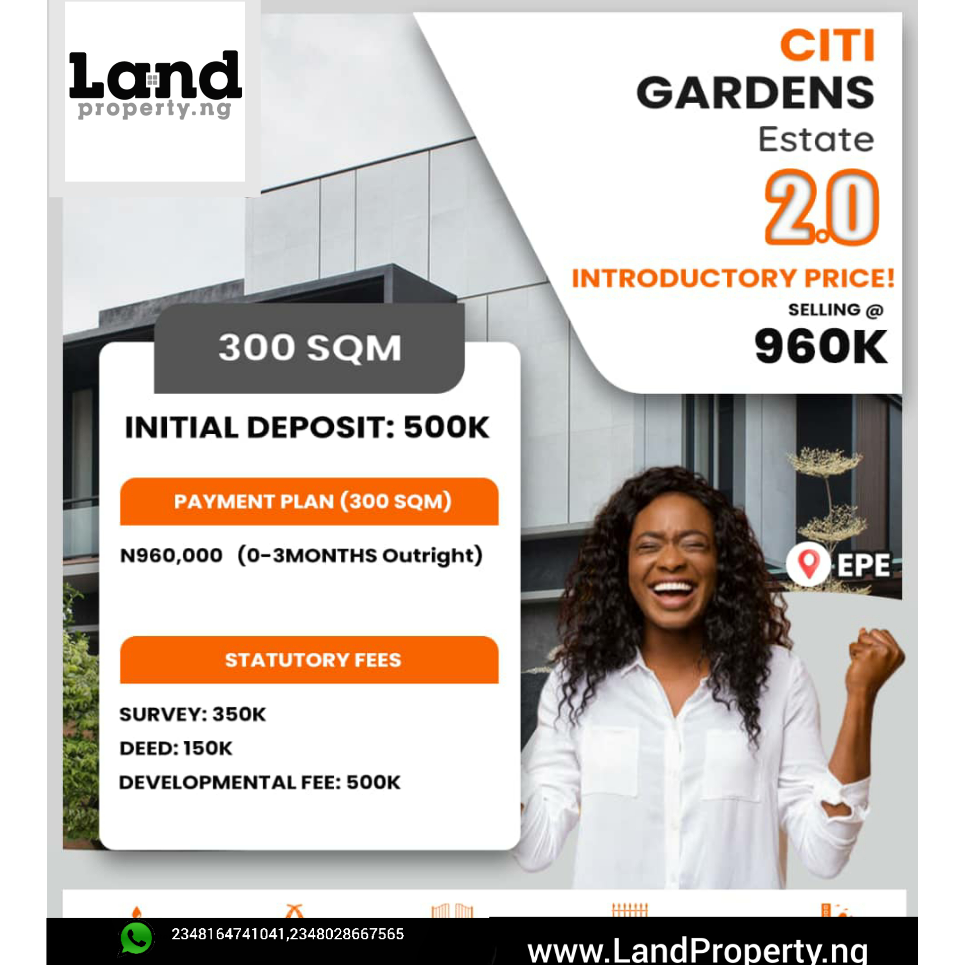 CITI GARDEN ESTATE 2.0, KETU, EPE, LAGOS STATE