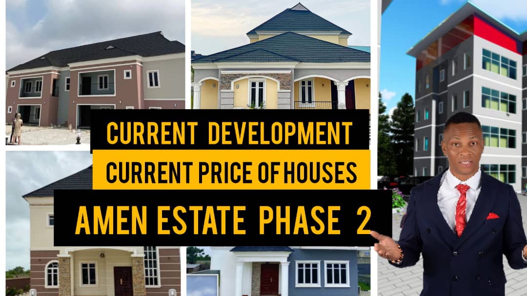 Update: AMEN ESTATE PHASE 2 | House For Sale | New Price List |  [ October 2022 ] Ibeju Lekki Lagos