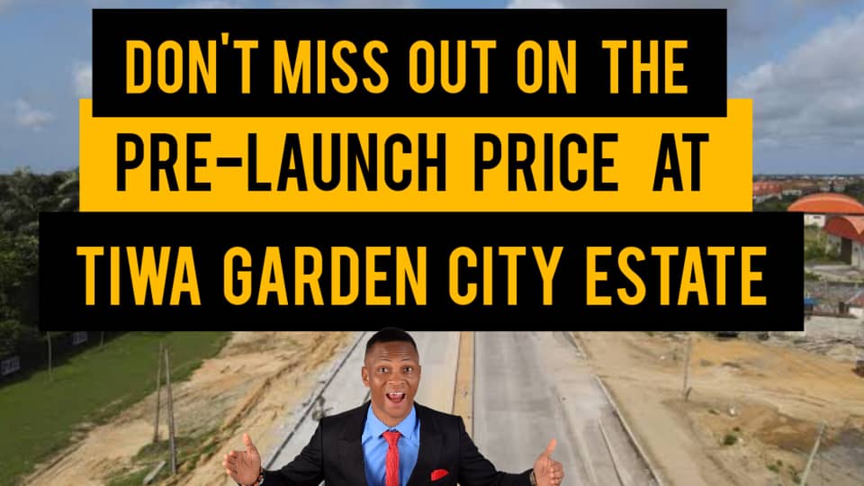 TIWA GARDEN CITY ESTATE | The New SMART CITY ESTATE in Ibeju Lekki by Airport ( PRE-LAUNCH PRICE )