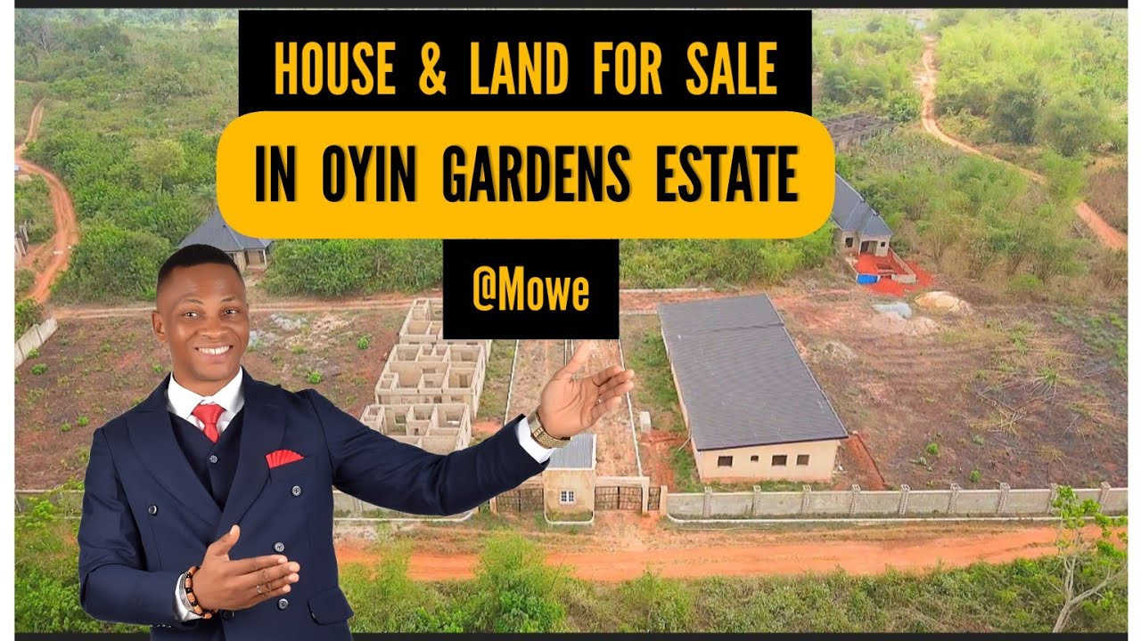 HOUSE AND LAND FOR SALE IN   OYIN GARDENS ESTATE, Mowe 