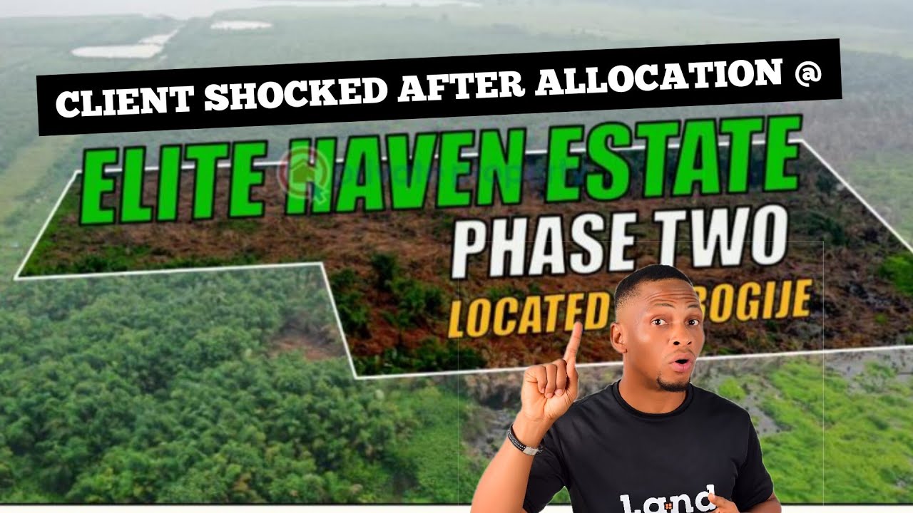 ELITE HAVEN ESTATE PHASE 2 ALLOCATION: Hear What Our Client Said After Recieving His Allocation