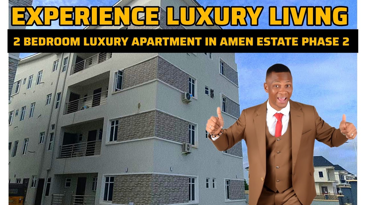 First Come, First Served: 2 BEDROOM LUXURY APARTMENT For Sale In AMEN ESTATE PHASE 2, IBEJU LEKKI
