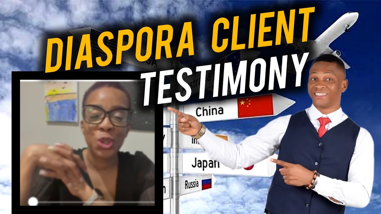 Dennis Isong is God sent to Nigerians in Disapora | Client Testimony