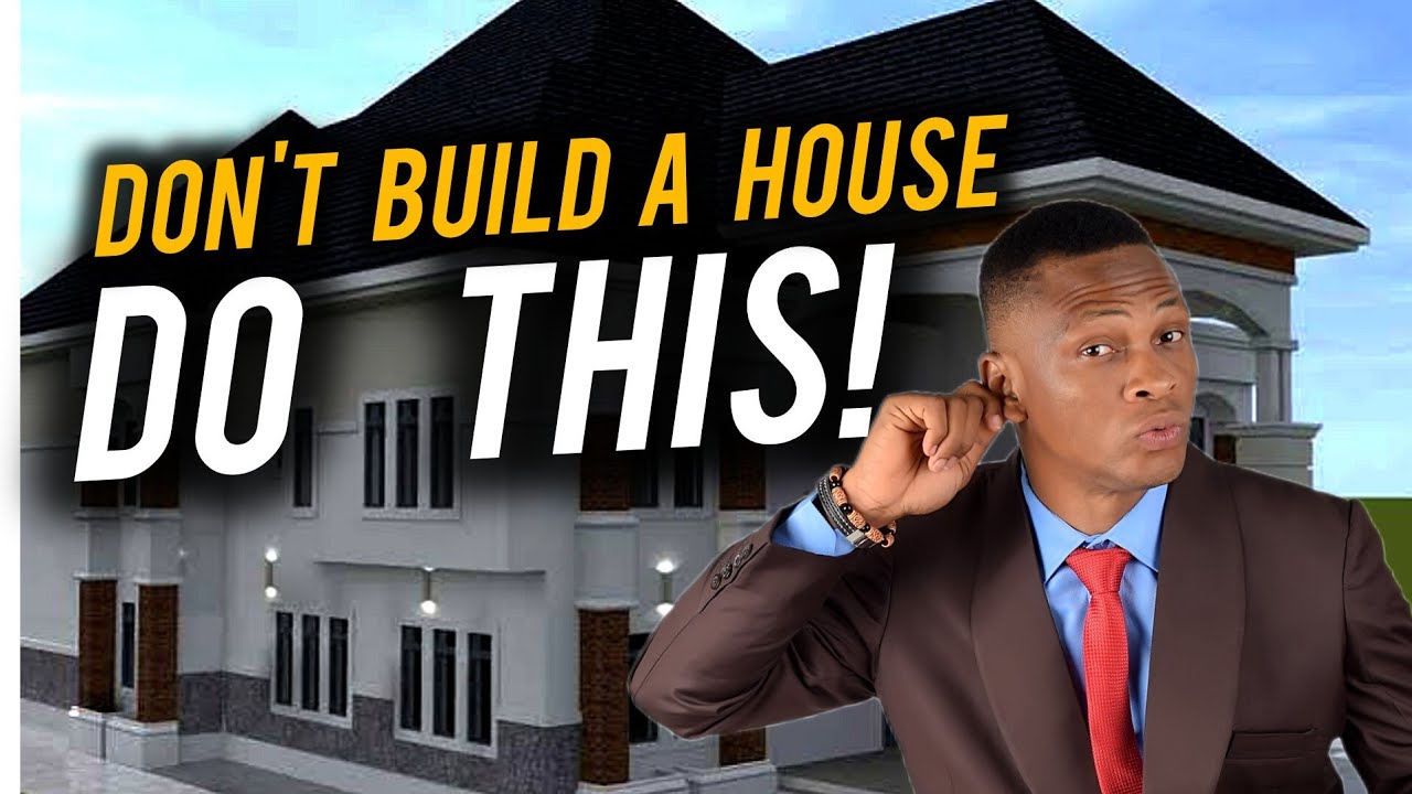 WHY YOU SHOULD NOT BUILD YOUR HOUSE NOW!