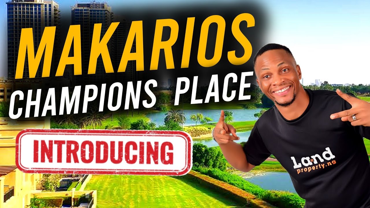 Matthew Ashimolowo’s New Estate In Ibeju Lekki: MAKARIOS CHAMPIONS PLACE | By Lekki-Epe Expressway