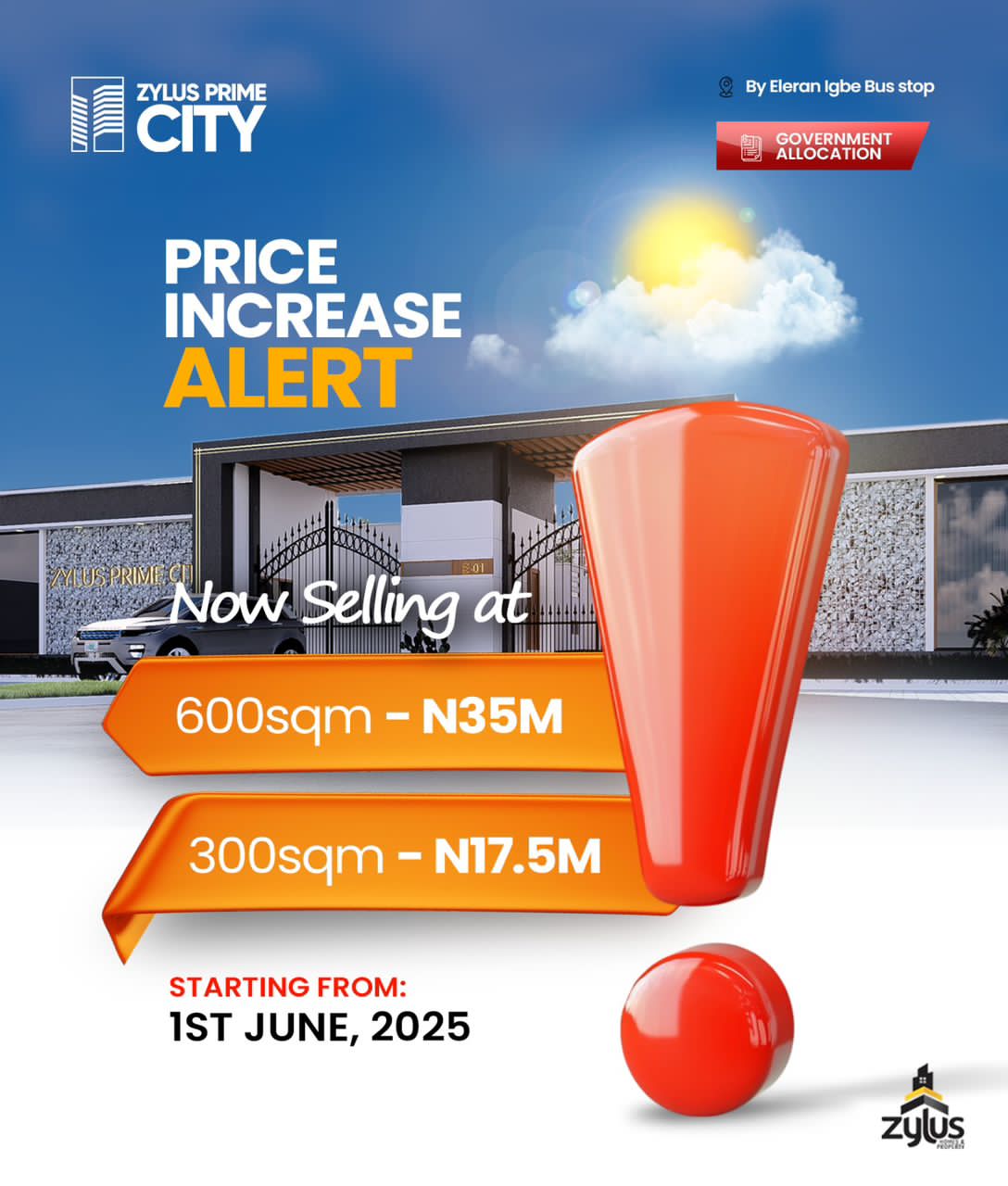 Zylus Prime City Price Increase: What You Need to Know Before June 1st by Dennis Isong