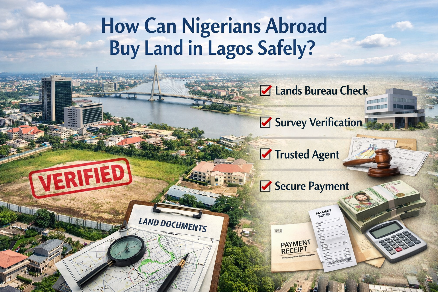 How Can Nigerians Abroad Buy Land In Lagos Safely?