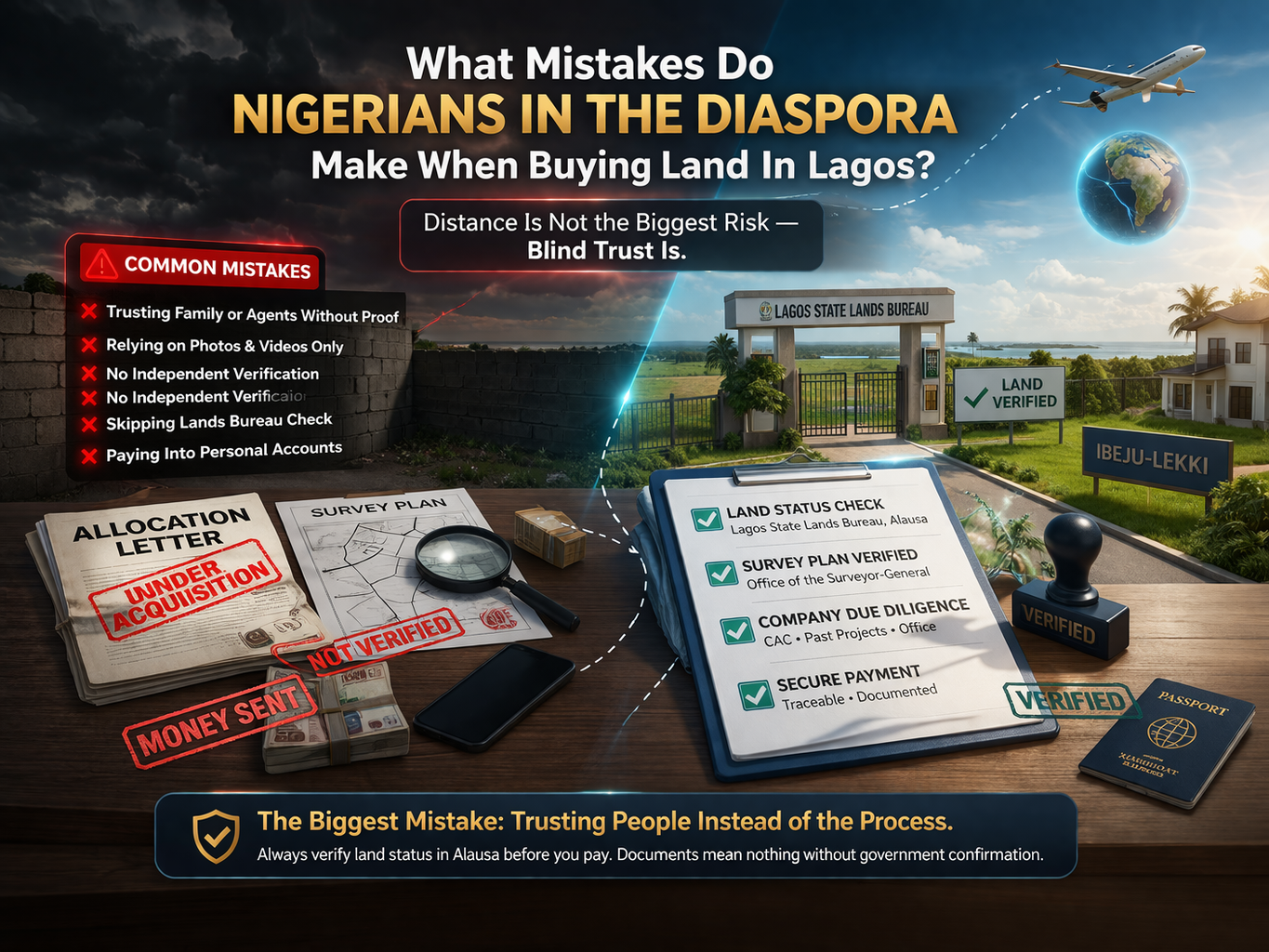 What Mistakes Do Nigerians In The Diaspora Make When Buying Land In Lagos?