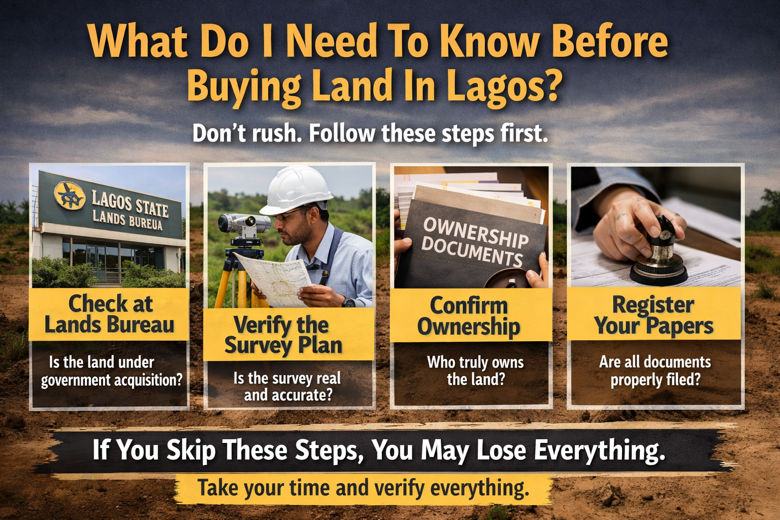 What Do I Need To Know Before Buying Land In Lagos?
