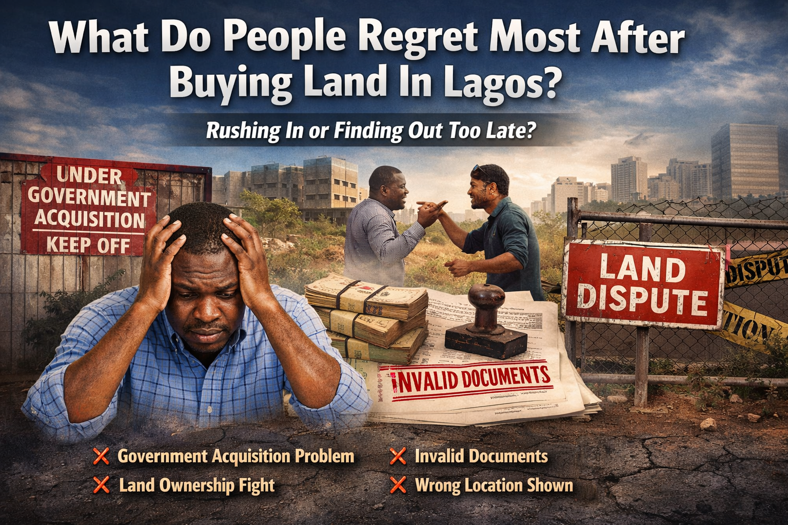 What Do People Regret Most After Buying Land In Lagos?