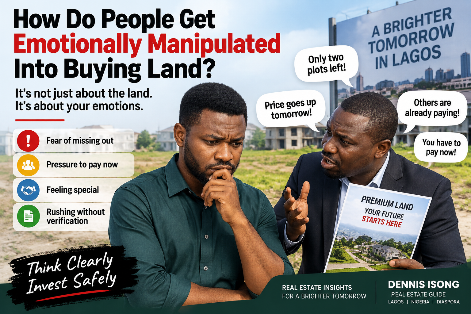How Do People Get Emotionally Manipulated Into Buying Land?