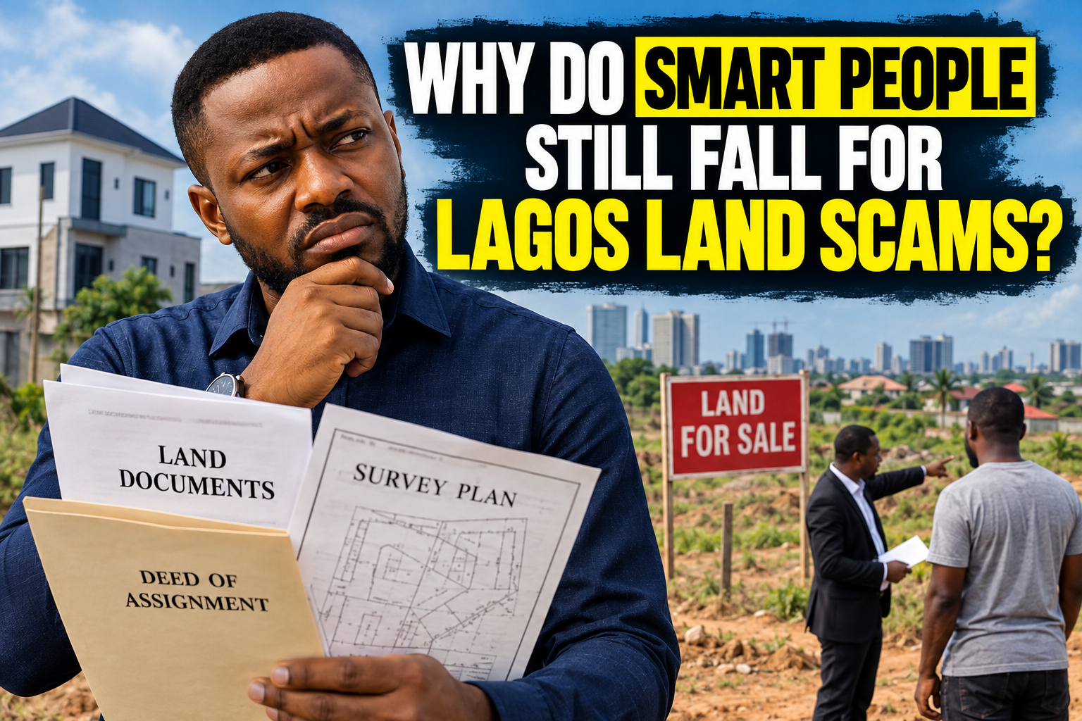 Why Do Smart People Still Fall For Lagos Land Scams?
